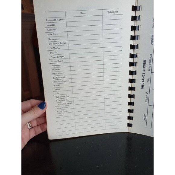 First Pilgrim Church High Point, NC Spiral Cookbook 1950s 1960s Retro Vintage - Picture 9 of 16